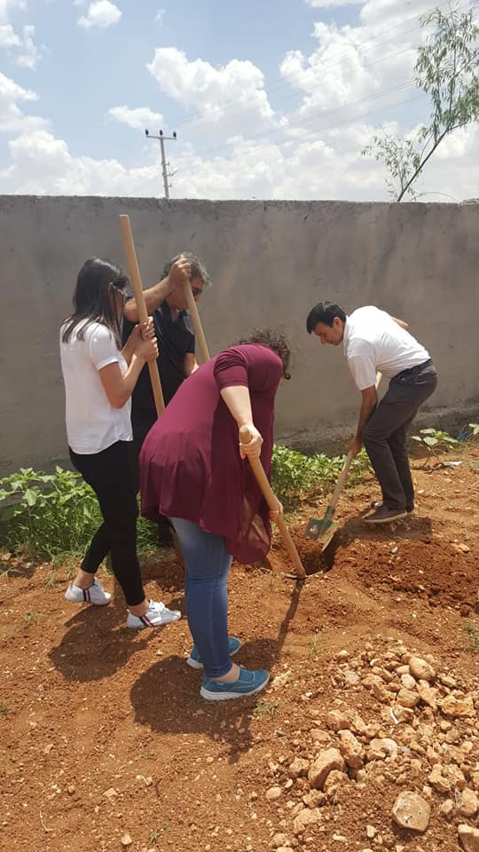 Mardin engelli bakım merkezi hobi bahçesi